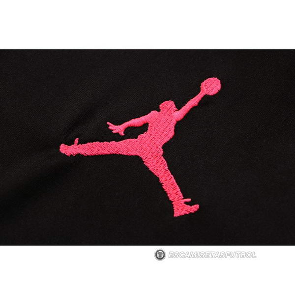 Camiseta de Entrenamiento Paris Saint-Germain Jordan 22-23 Negro y Azul